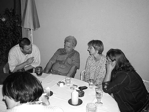 Robert Kravanja, Prof. Mag. Hans Haider, Mag. Ulrike Scholz, Marina Schwarzenbacher bei Summertime 2002