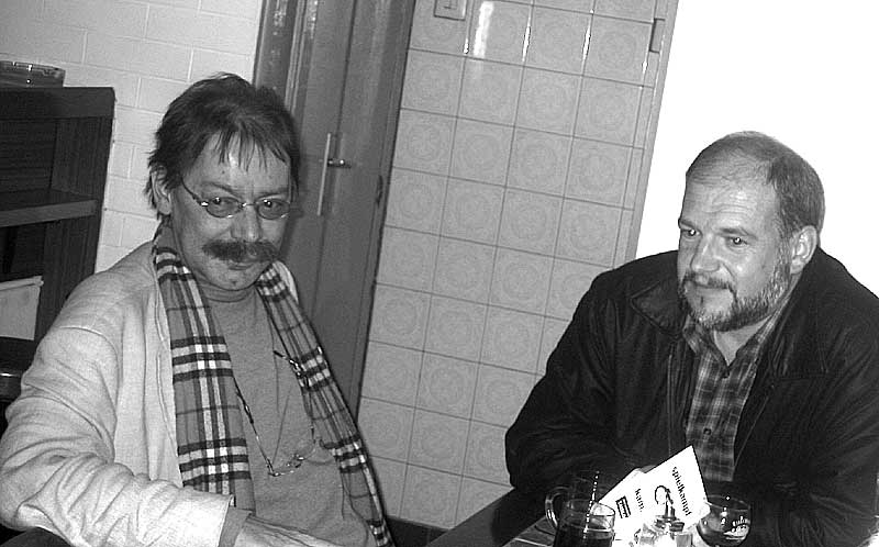 Peter Laminger, Josip Majewski bei Kampfspiel-Spielkampf