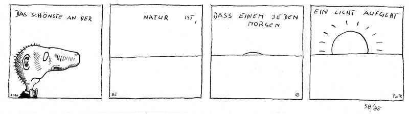 Peter Laminger (Zeichnung) und Ernst Voges (Text), 1985