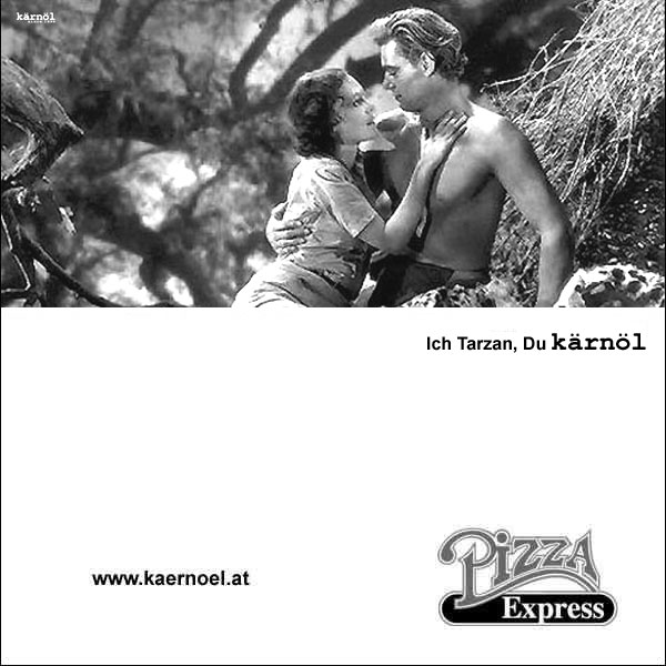 Pizzakarton Tarzan