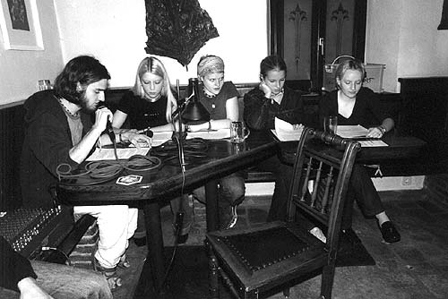 Marlene Böhm, Barbara Druml,Albert Huber, Brigitte Wanker,Marion Wochinz bei Srecno - Umsteigen in Ebenthal
