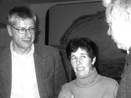 Dr. Bruno Rossmann, Susanne Zimmermann, Prof. Mag. Hans Haider bei Die Ärzte, die Schwestern, die SS und der Tod