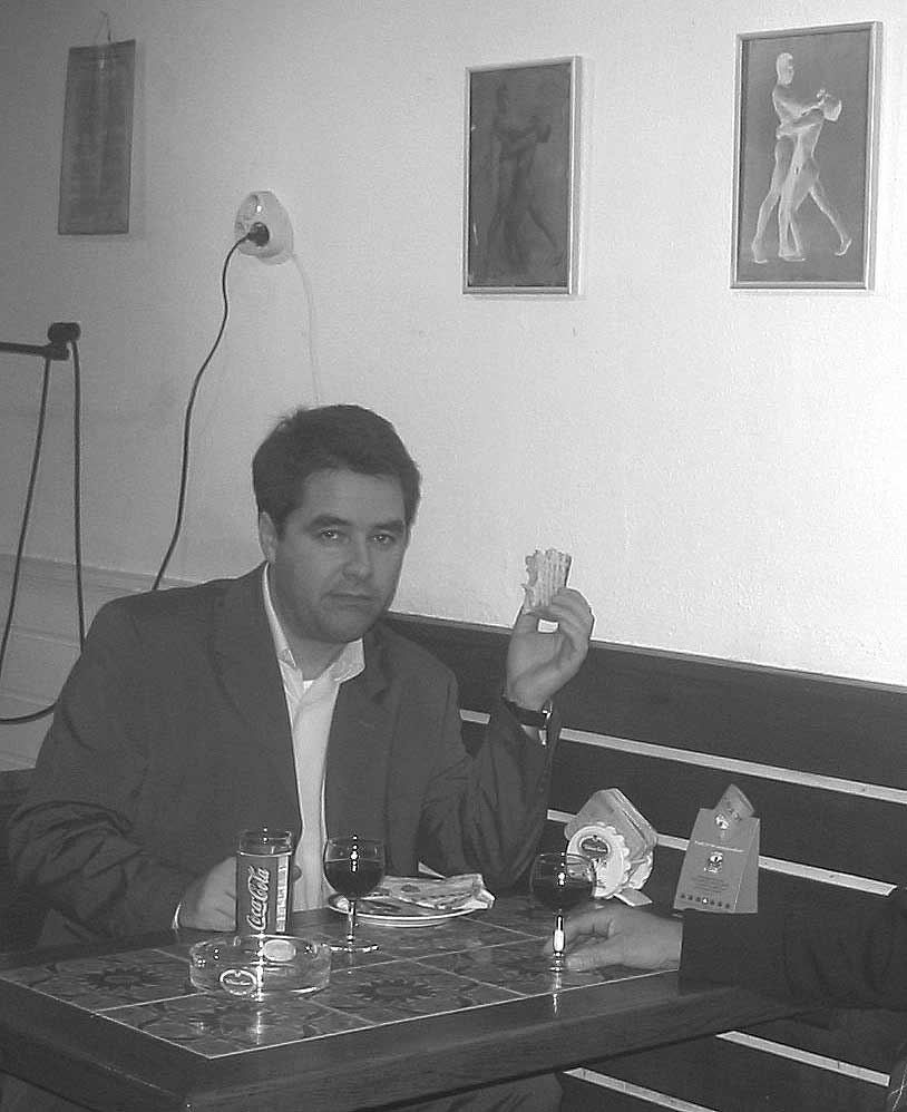 Peter Haider bei Kampfspiel-Spielkampf