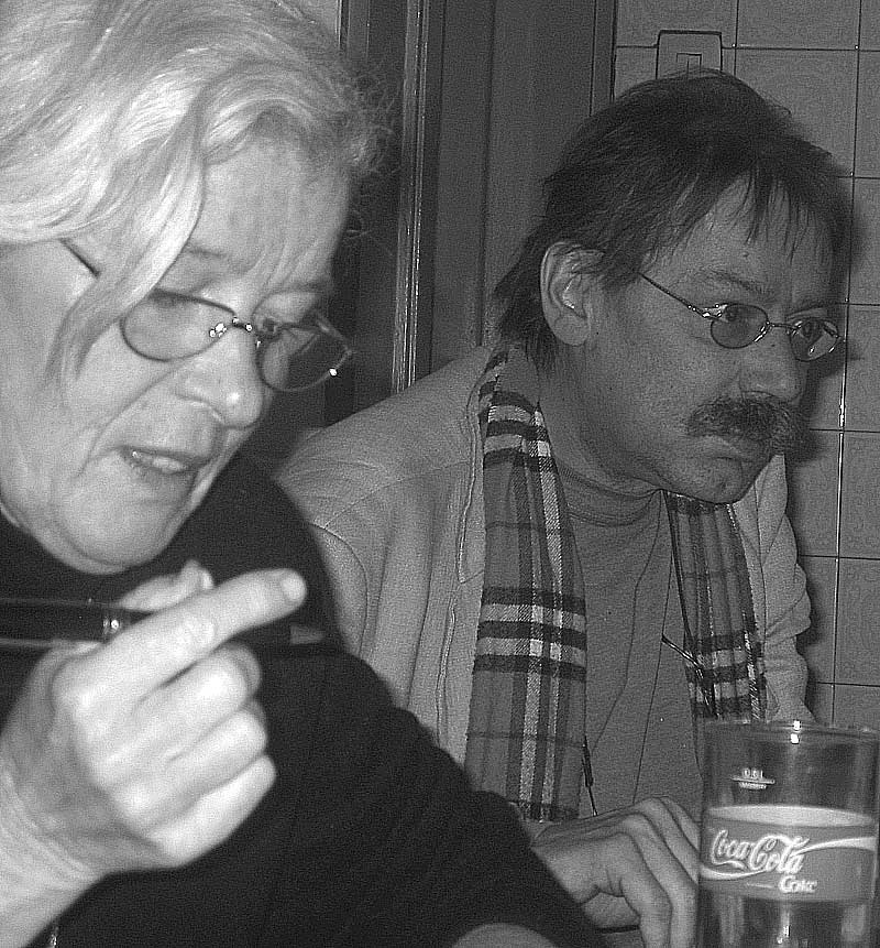 Renate Hörtner, Peter Laminger bei Kampfspiel-Spielkampf