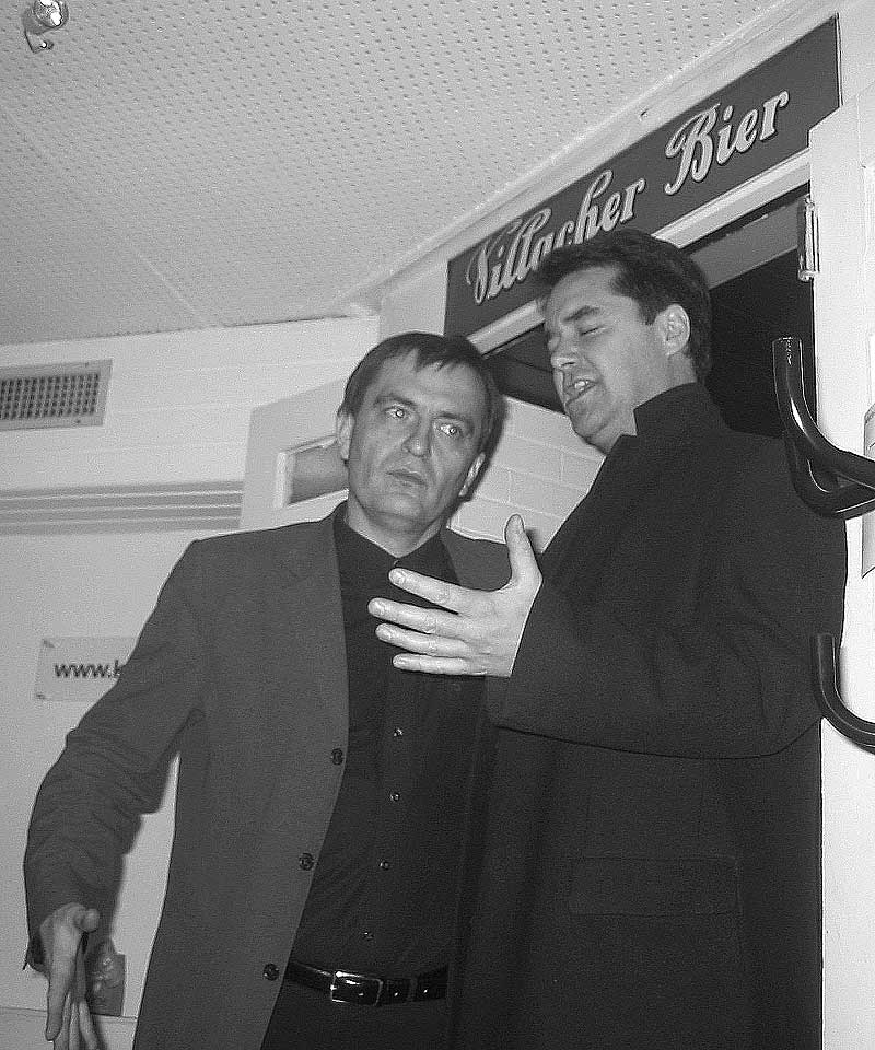 Stephan Jank, Peter Haider bei Kampfspiel-Spielkampf
