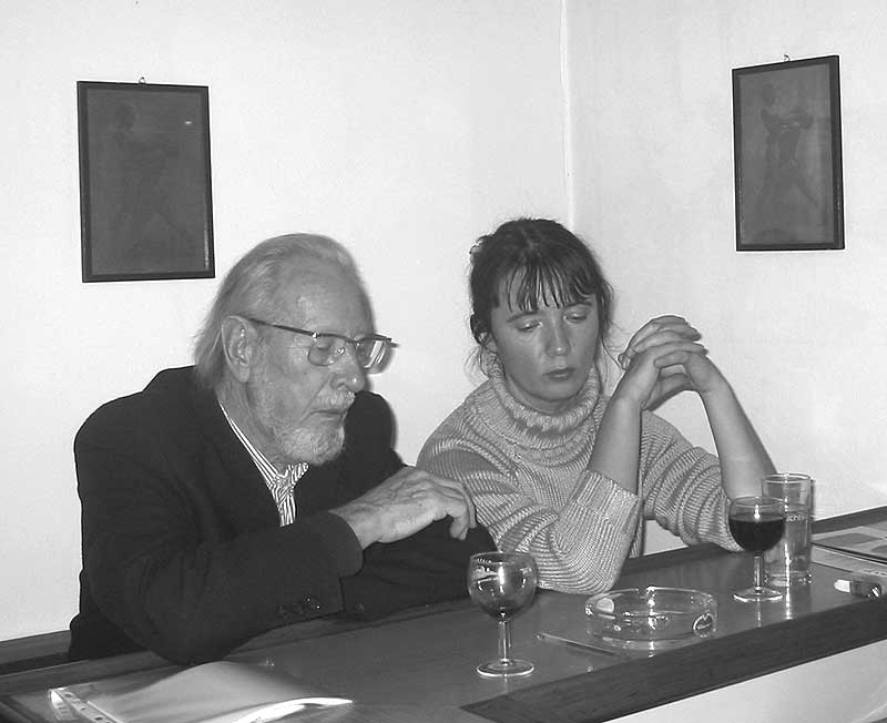 Gösta Maier, Elisabeth Faller bei Kampfspiel-Spielkampf