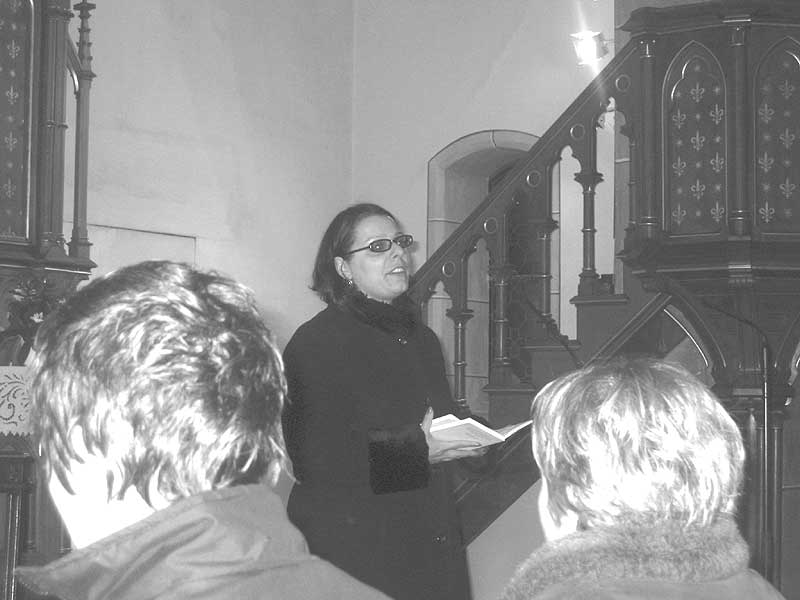 Verena Groh bei Judenpogrom 1938