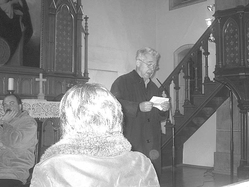 Hans Haider bei Judenpogrom 1938