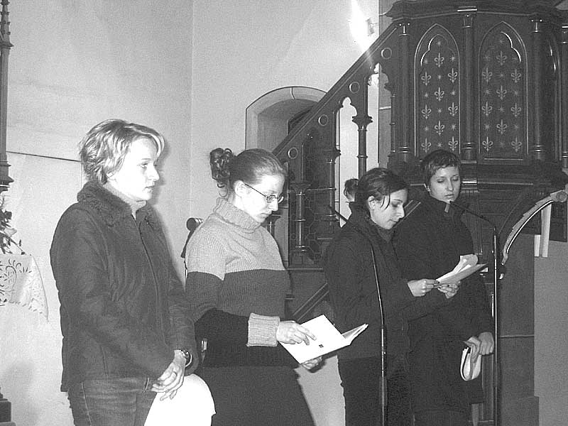 Schülerinnen des Peraugymnasiums bei Judenpogrom 1938