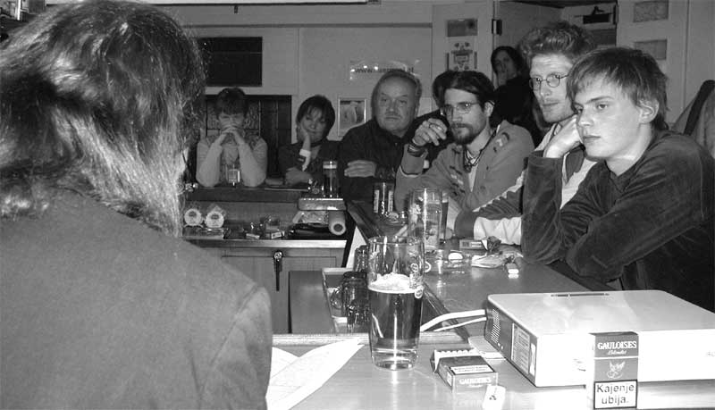 (v.l.n.r.) Martin Moser, Erika Stengl, Helen Consolati, Prof. Mag. Hans Piccottini, Margit Huber-Jank, Armin Rader, Robert Sereinig, Peter Spall