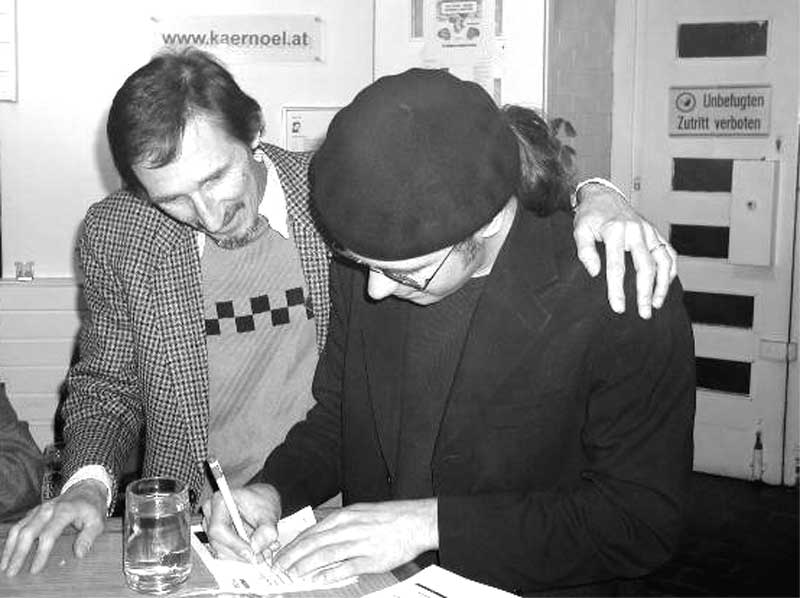 Martin Moser und Herwig Peuker