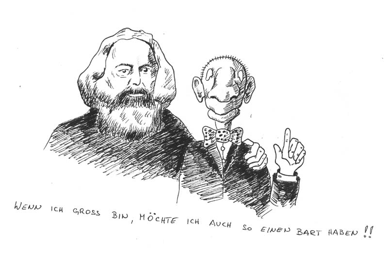 Peter Laminger (Zeichnung) , Ernst Voges (Text)  1985