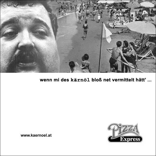 Pizzakarton Helmut Qualtinger