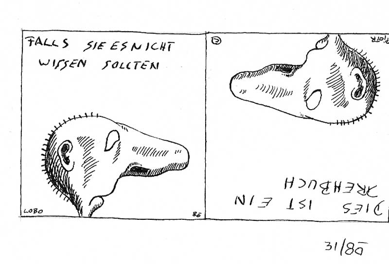 Peter Laminger (Zeichnung) und Ernst Voges (Text), 1985