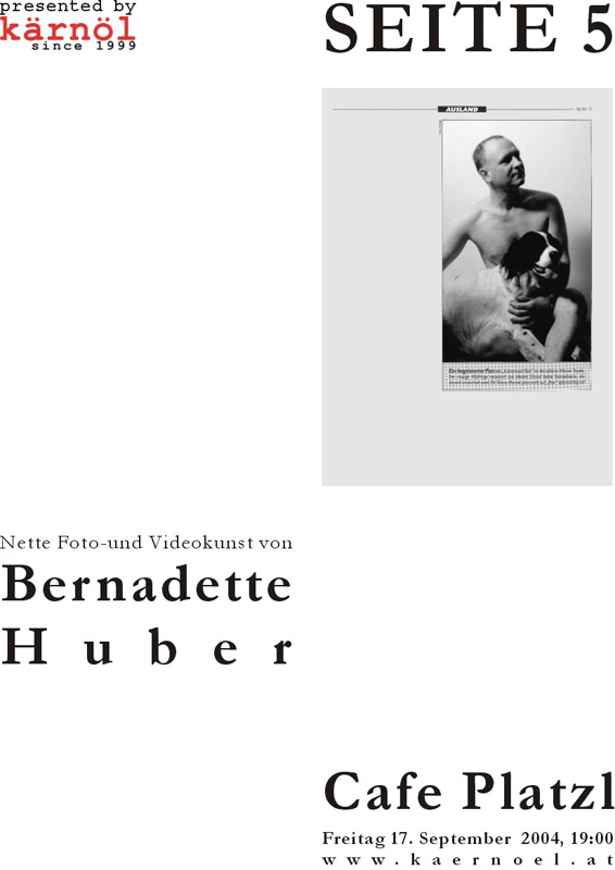 Bernadette Huber 2004