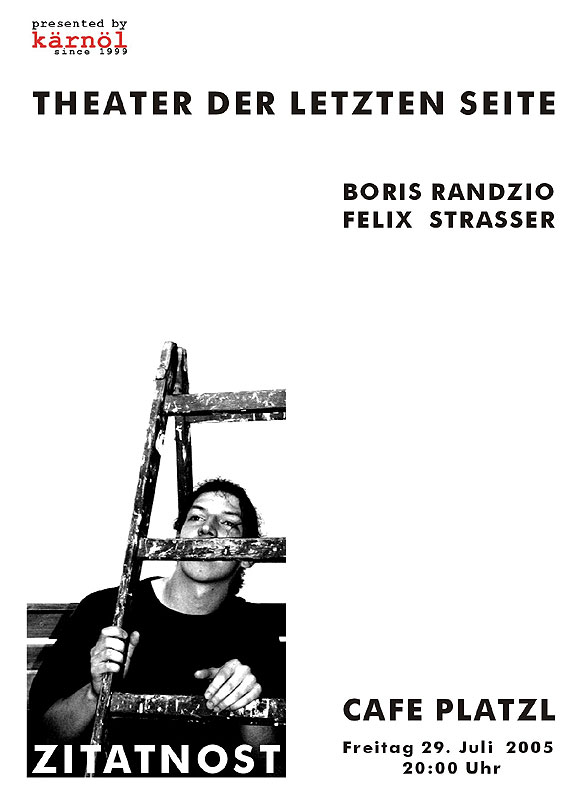 Hans D. Smoliner, 21x15 cm, 2005