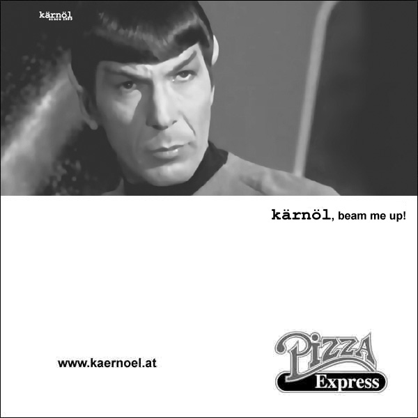 Pizzakarton Spock