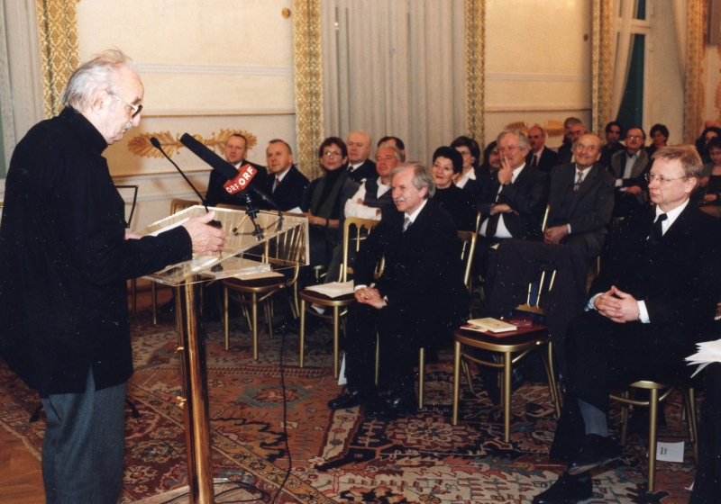 Laudatio anläßlich der Verleihung des Ehrenkreuzes der Republik Österreich an Janko Messner