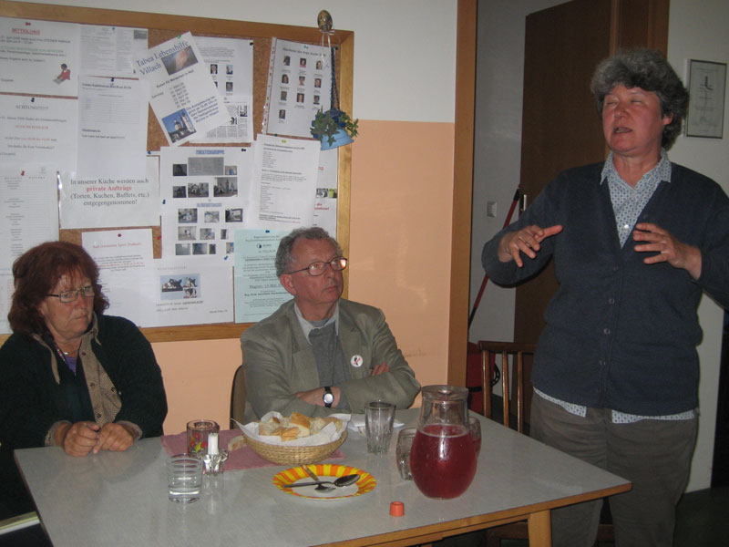 Michel Rousseau und Angela Klein