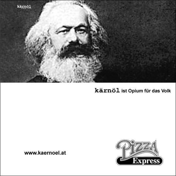 Pizzakarton Karl Marx