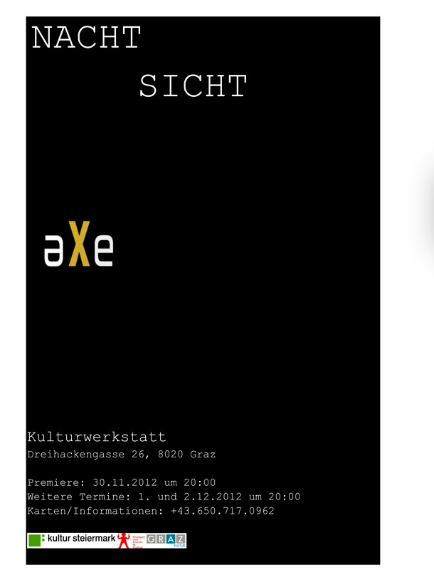 aXe körpertheater, 2012